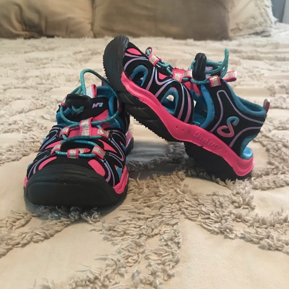 Skechers Toddler Girl Cape Cod Sandals - Picture 3 of 6